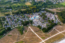 Luftbild von Campings Anwb, Yelloh village Camping La Plage im Ortsteil Penmarc'h-Kerity in Penmarch im Bundesland Finistère, Frankreich