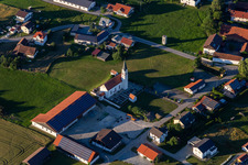 Filialkirche St. Stephan in Obergrafendorf in Roßbach im Bundesland Bayern, Deutschland
