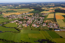 Luftbild von Gerzen im Bundesland Bayern, Deutschland