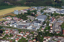 Industriegebiet Industriestraße in Vilsbiburg im Bundesland Bayern, Deutschland