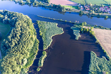 Alte Donau an der Gmünder Au in Pfatter im Bundesland Bayern, Deutschland