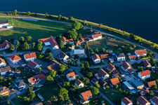 Kirche St. Andreas in Dorfmitte im Ortsteil Demling in Bach an der Donau im Bundesland Bayern, Deutschland