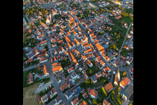 Historisches Zentrum in Geiselhöring im Bundesland Bayern, Deutschland