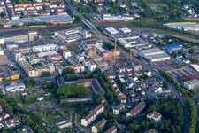 Bahnstadt in Bruchsal im Bundesland Baden-Württemberg, Deutschland