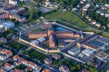Justizvollzugsanstalt Bruchsal im Bundesland Baden-Württemberg, Deutschland