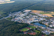 Industriegebiet NW in Forst im Bundesland Baden-Württemberg, Deutschland