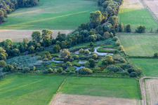 Biotop an der Queich im Ortsteil Niederhochstadt in Hochstadt im Bundesland Rheinland-Pfalz, Deutschland