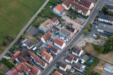 Neubauten Saarstr in Kandel im Bundesland Rheinland-Pfalz, Deutschland