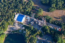 HolidayPark Pfalz in Haßloch im Bundesland Rheinland-Pfalz, Deutschland von oben