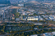Siemens AG, Niederlassung Karlsruhe im Ortsteil Knielingen im Bundesland Baden-Württemberg, Deutschland