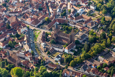 St. Peter und Paul Abbatiale Saint-Pierre-et-Saint-Paul in Wissembourg im Bundesland Bas-Rhin, Frankreich