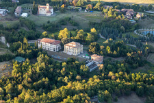 Luftbild von Casalgrande im Bundesland Reggio Emilia, Italien