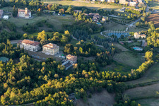 Luftaufnahme von Casalgrande im Bundesland Reggio Emilia, Italien