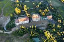 Schrägluftbild von Casalgrande im Bundesland Reggio Emilia, Italien