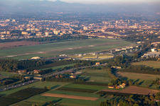 Luftbild von Flugplatz Reggio Emilia Aeroporto di Reggio Emilia - LIDE in Reggio nell’Emilia, Italien