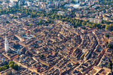 Luftbild von Historische Altstadt in Modena, Italien