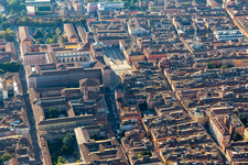 Accademia Militare di Modena an der Piazza Roma, Italien