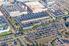 Ferrari S.P.A in Maranello im Bundesland Modena, Italien vom Flugzeug aus