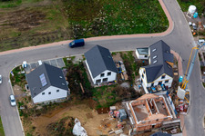 Schrägluftbild von Neubaugebiet K2 in Kandel im Bundesland Rheinland-Pfalz, Deutschland