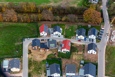 Drohnenaufname von Neubaugebiet K2 in Kandel im Bundesland Rheinland-Pfalz, Deutschland