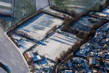 FC 1924 eV. im Winter bei Schnee in Rohrbach im Bundesland Rheinland-Pfalz, Deutschland