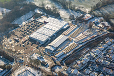 Südpfalz Center im Winter bei Schnee in Rohrbach im Bundesland Rheinland-Pfalz, Deutschland