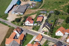 Salmbach im Bundesland Bas-Rhin, Frankreich vom Flugzeug aus