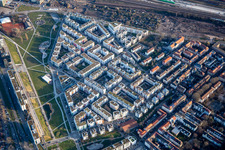 "neue" Südstadt in Karlsruhe im Bundesland Baden-Württemberg, Deutschland