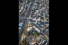 Bundesgerichtshof, Kaiserallee x Karlstr im Ortsteil Innenstadt-Ost in Karlsruhe im Bundesland Baden-Württemberg, Deutschland