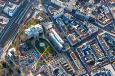 Bundesgerichtshof im Erbgroßherzoglichen Palais im Ortsteil Innenstadt-West in Karlsruhe im Bundesland Baden-Württemberg, Deutschland