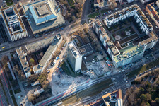 Landratsamt im Ortsteil Südweststadt in Karlsruhe im Bundesland Baden-Württemberg, Deutschland