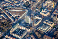 Karlsruher Messe- und Kongresszentrum im Ortsteil Südweststadt im Bundesland Baden-Württemberg, Deutschland