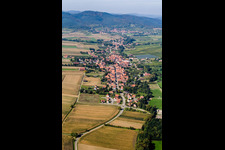 Steinseltz im Bundesland Bas-Rhin, Frankreich vom Flugzeug aus