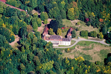 Schrägluftbild von Weiler im Bundesland Bas-Rhin, Frankreich