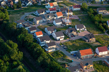Neubaugebiet Rosenweg in Kandel im Bundesland Rheinland-Pfalz, Deutschland