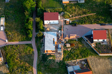 Luftbild von Neubaugebiet Fliederweg in Kandel im Bundesland Rheinland-Pfalz, Deutschland