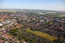 Luftbild von Kleingärtnerverein Dr. Schreber e.V in Halberstadt im Bundesland Sachsen-Anhalt, Deutschland