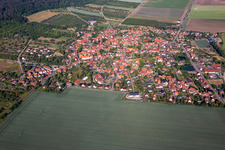 Dingelstedt am Huy von Osten im Ortsteil Dingelstedt am Huy im Bundesland Sachsen-Anhalt, Deutschland