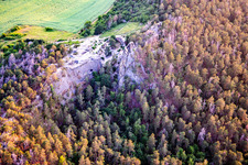 Orakelfelsen, Kucksburg im Ortsteil Helsungen in Blankenburg im Bundesland Sachsen-Anhalt, Deutschland