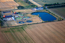 Kläranlage Blankenburg im Bundesland Sachsen-Anhalt, Deutschland