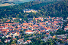 Luftbild von Schlosshotel Blankenburg im Bundesland Sachsen-Anhalt, Deutschland