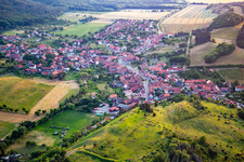 Benzingerode von Osten in Wernigerode im Bundesland Sachsen-Anhalt, Deutschland