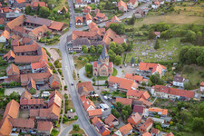 Erlöserkirche im Ortsteil Benzingerode in Wernigerode im Bundesland Sachsen-Anhalt, Deutschland