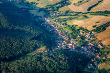 Luftbild von Ortsteil Grillenberg in Sangerhausen im Bundesland Sachsen-Anhalt, Deutschland