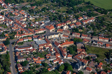 Luftbild von Ballenstedt im Bundesland Sachsen-Anhalt, Deutschland