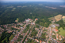 Luftaufnahme von Ballenstedt im Bundesland Sachsen-Anhalt, Deutschland