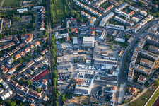 Gewerbegebiet Franz-Kirmeier-Straße in Speyer im Bundesland Rheinland-Pfalz, Deutschland