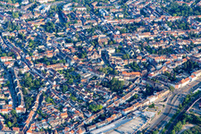 Luisenstr im Ortsteil Neckarau in Mannheim im Bundesland Baden-Württemberg, Deutschland