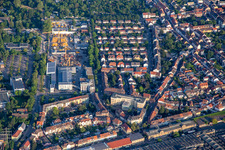 Zwischen Wilhelm-Wundt-Straße und Marguerrestraße im Ortsteil Neckarau in Mannheim im Bundesland Baden-Württemberg, Deutschland