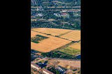 Seilbahn vom Spinelli zum Luisen-Park der Bundesgartenschau Mannheim BUGA 2023 im Ortsteil Feudenheim im Bundesland Baden-Württemberg, Deutschland